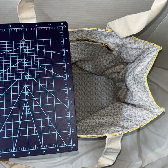 Canvas Tote Bag Yellow Sunflowers - Picture 11 of 16